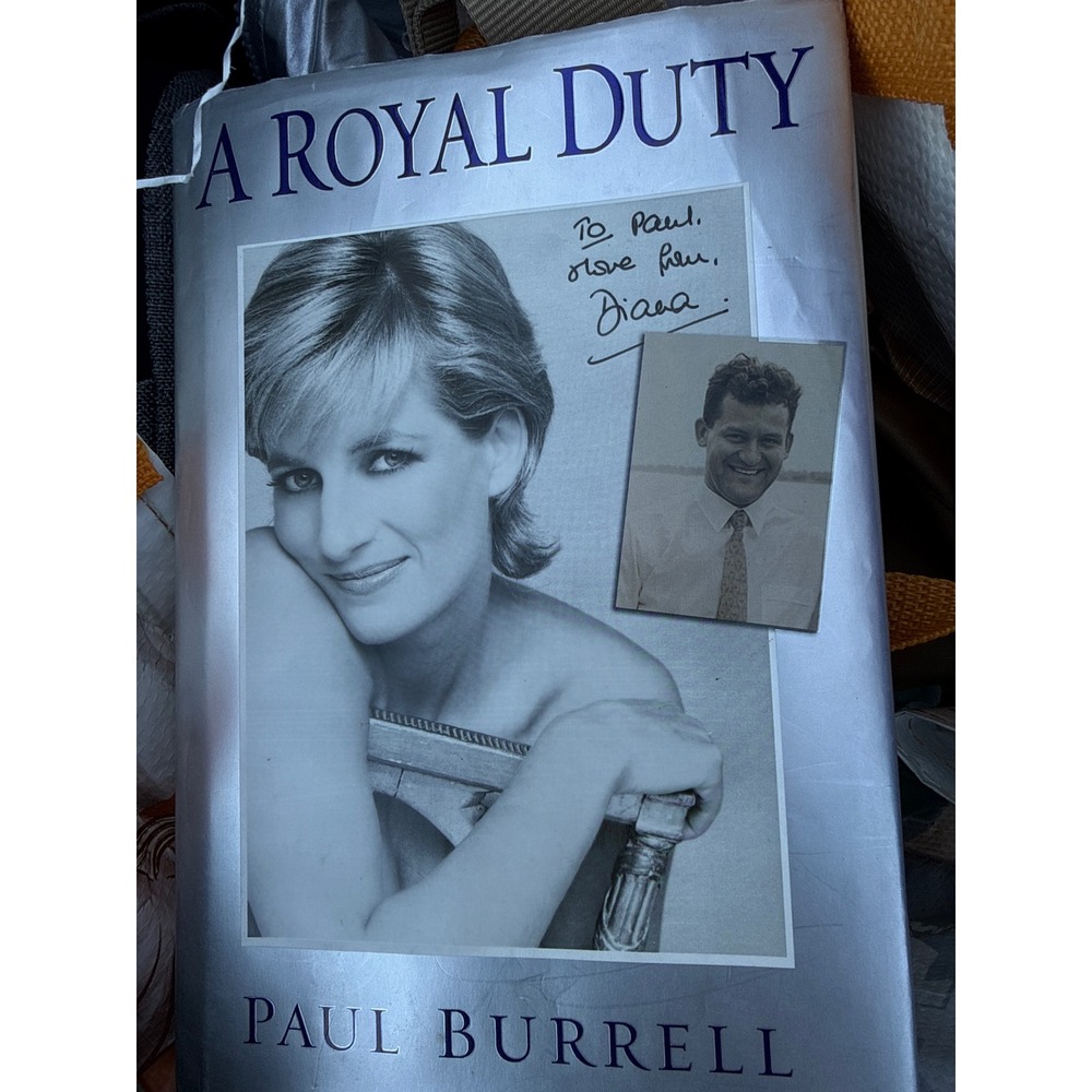 A Royal Duty by Paul Burrell Hardcover Book Princess Diana Memoir